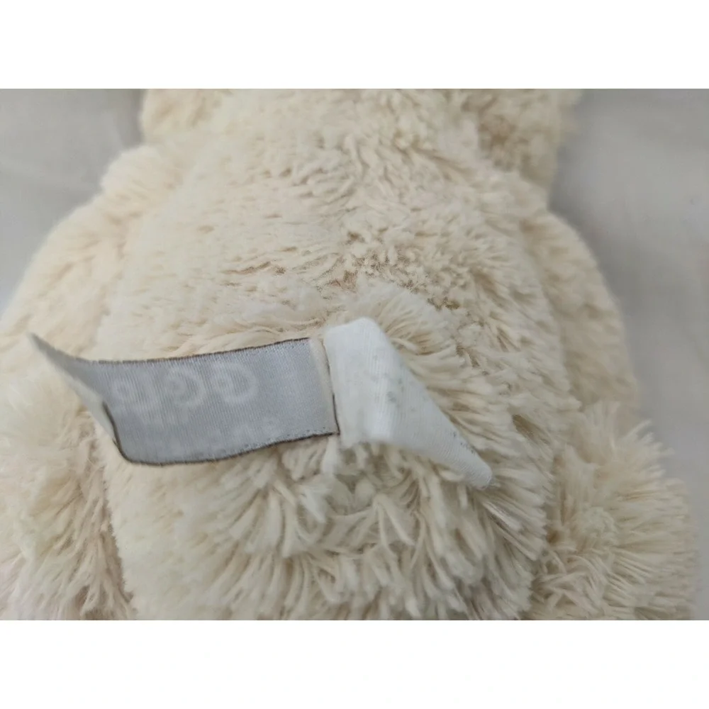 Cocalo‎ Bear Plush Rattle Beige 10 Inch Stuffed Animal Toy